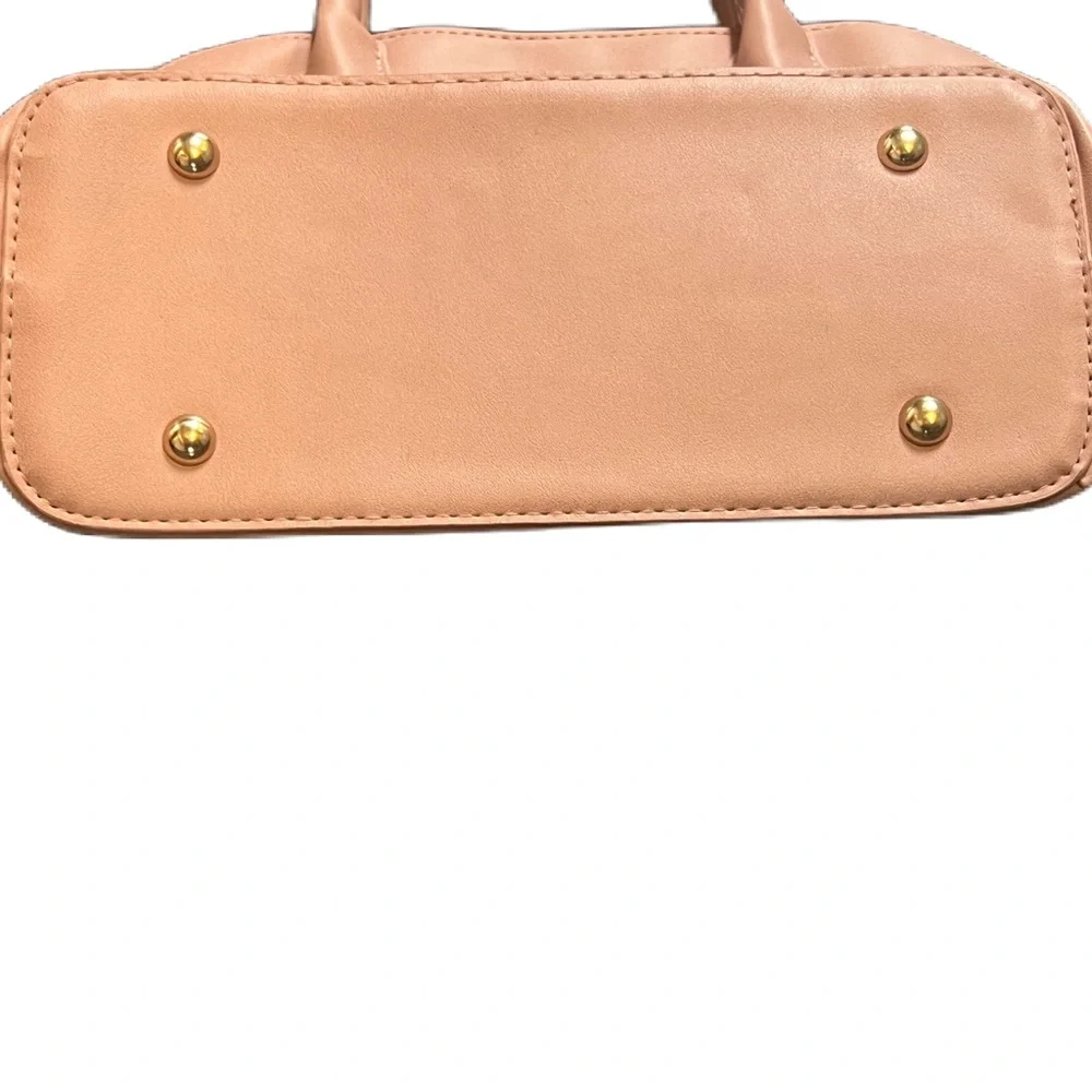 Bebe Kayla Dome Satchel Purse Handbag